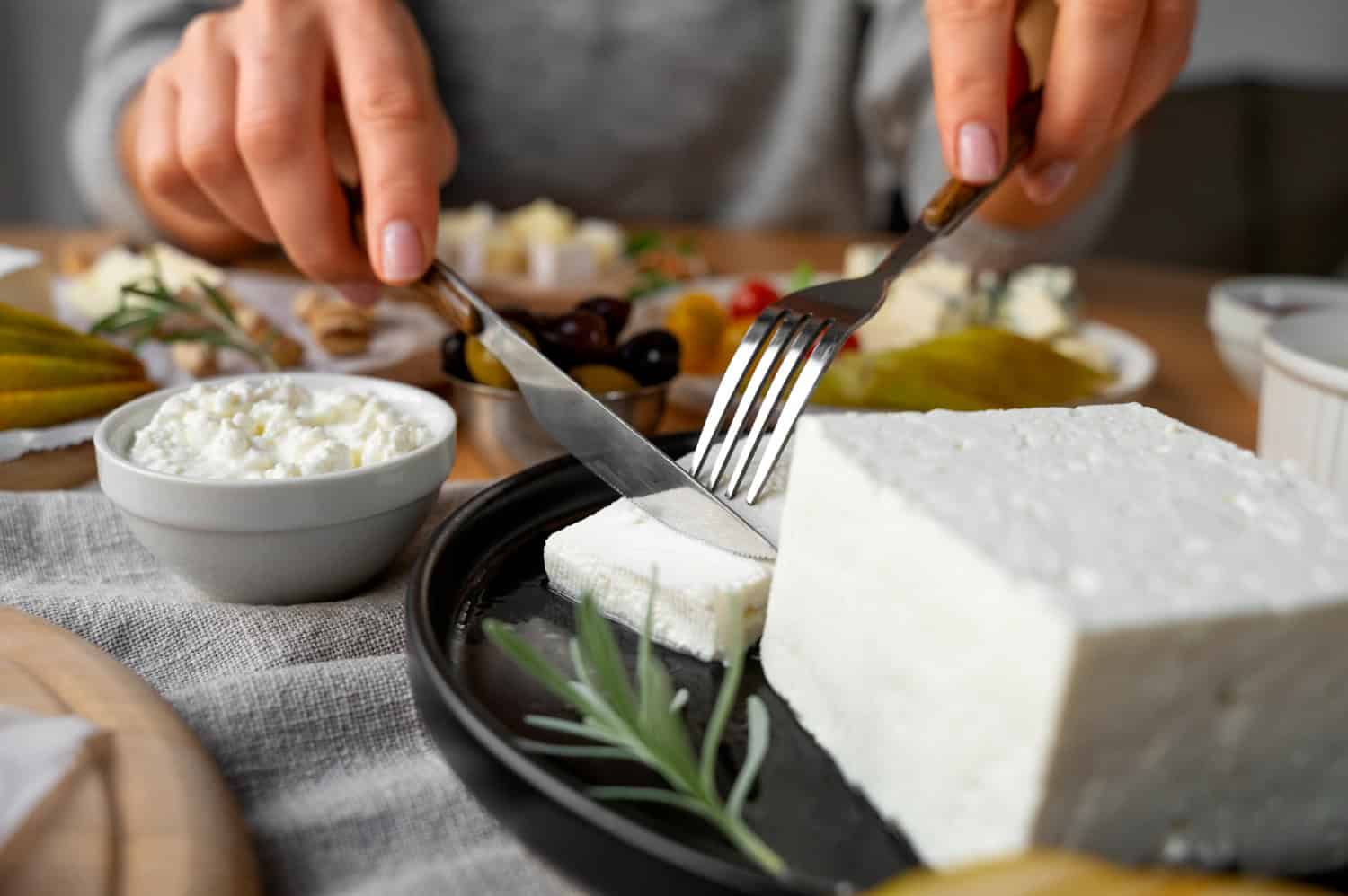 Νηστισιμη φετα απο τι φτιαχνεται