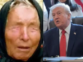 baba vanga και τραμπ στην ιδια φωτογραφια σχετικα με τον πολεμο στο ιραν τον οποιο ειχε προβλεψει